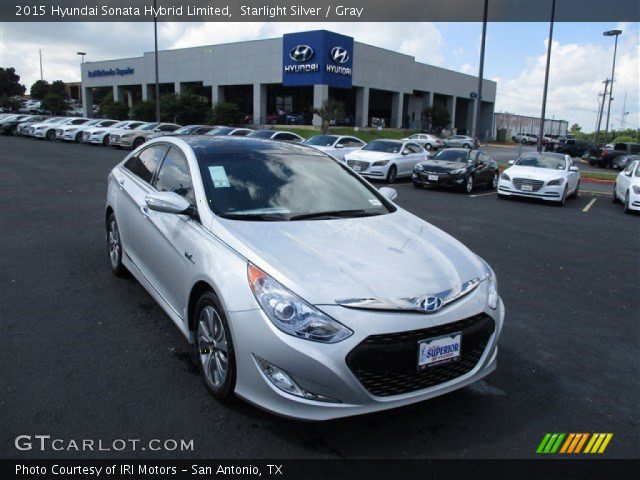 2015 Hyundai Sonata Hybrid Limited in Starlight Silver