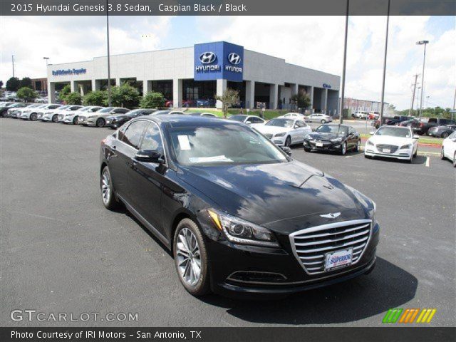 2015 Hyundai Genesis 3.8 Sedan in Caspian Black