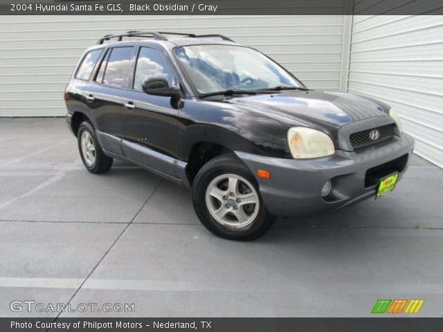 2004 Hyundai Santa Fe GLS in Black Obsidian