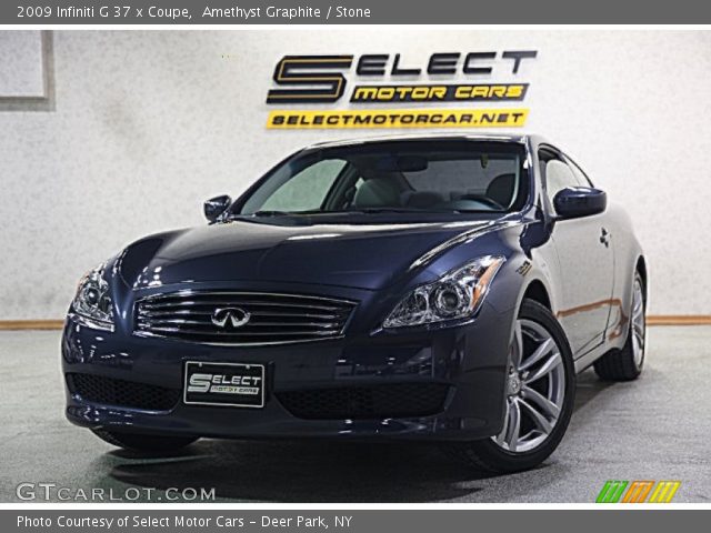 2009 Infiniti G 37 x Coupe in Amethyst Graphite
