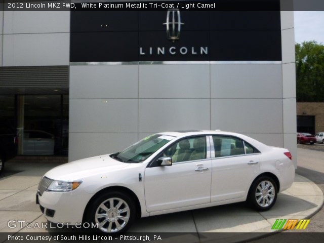 2012 Lincoln MKZ FWD in White Platinum Metallic Tri-Coat