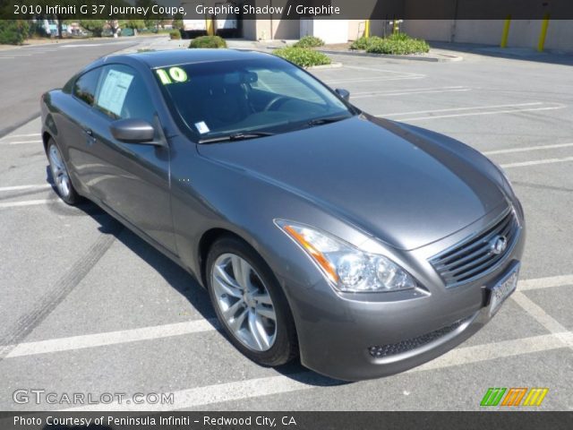 2010 Infiniti G 37 Journey Coupe in Graphite Shadow