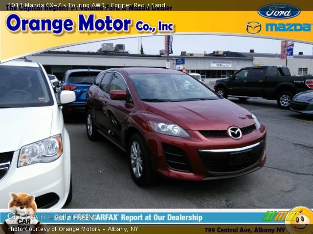 2011 Mazda CX-7 s Touring AWD in Copper Red