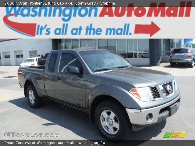 2008 Nissan Frontier SE King Cab 4x4 in Storm Grey