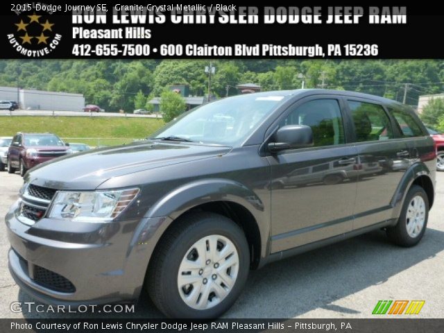 2015 Dodge Journey SE in Granite Crystal Metallic