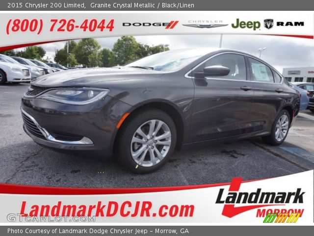 2015 Chrysler 200 Limited in Granite Crystal Metallic