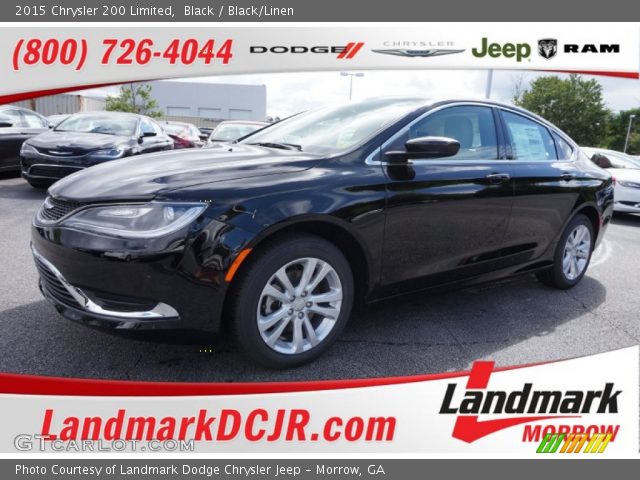2015 Chrysler 200 Limited in Black