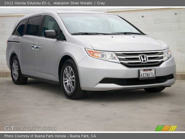 2012 Honda Odyssey EX-L in Alabaster Silver Metallic