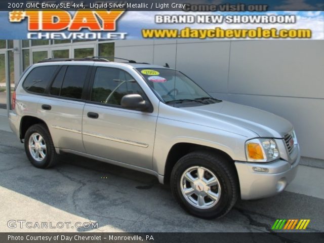 2007 GMC Envoy SLE 4x4 in Liquid Silver Metallic