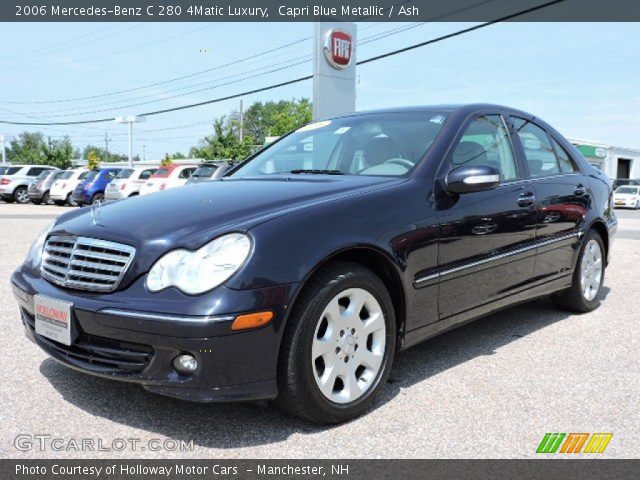 2006 Mercedes-Benz C 280 4Matic Luxury in Capri Blue Metallic