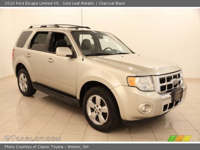 2010 Ford Escape Limited V6 in Gold Leaf Metallic