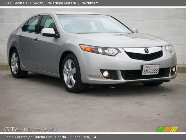 2010 Acura TSX Sedan in Palladium Metallic