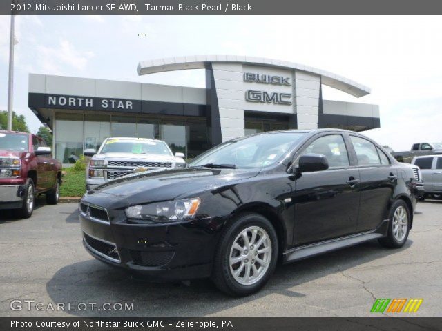 2012 Mitsubishi Lancer SE AWD in Tarmac Black Pearl