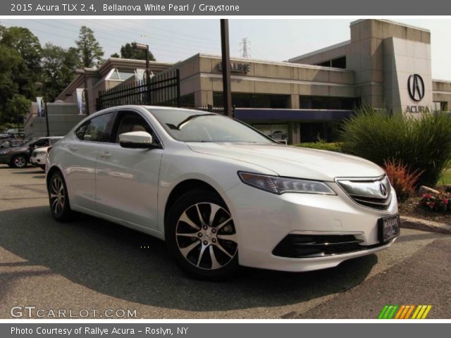 2015 Acura TLX 2.4 in Bellanova White Pearl