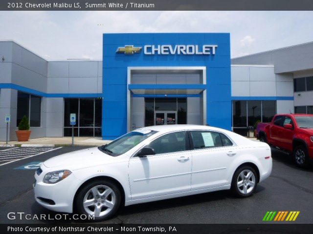 2012 Chevrolet Malibu LS in Summit White