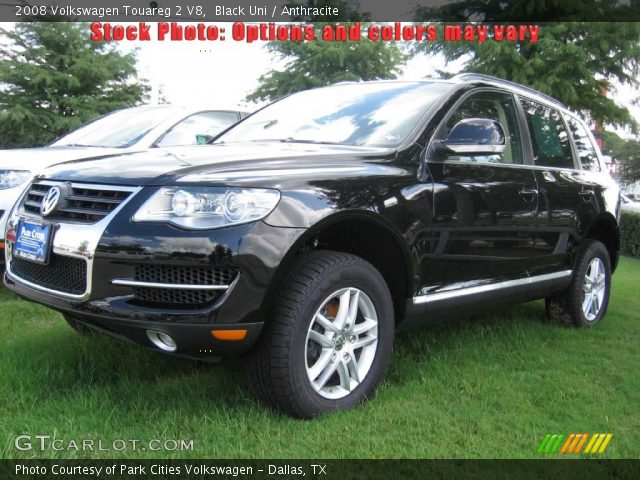 2008 Volkswagen Touareg 2 V8 in Black Uni
