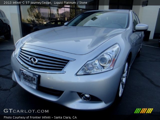 2013 Infiniti G 37 Journey Sedan in Liquid Platinum