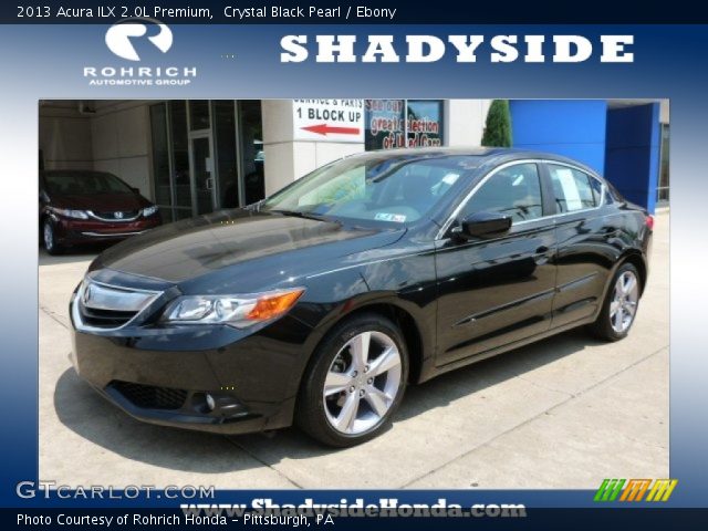 2013 Acura ILX 2.0L Premium in Crystal Black Pearl