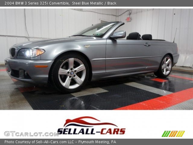 2004 BMW 3 Series 325i Convertible in Steel Blue Metallic