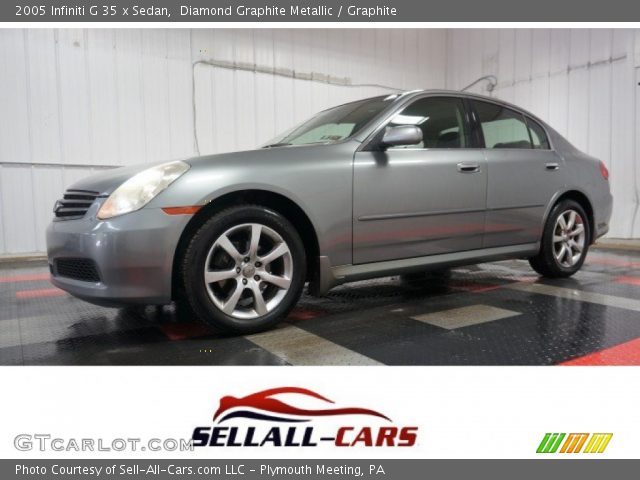 2005 Infiniti G 35 x Sedan in Diamond Graphite Metallic