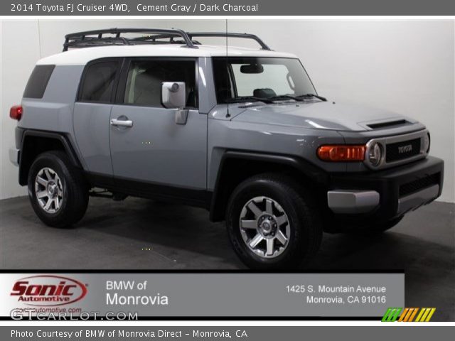 2014 Toyota FJ Cruiser 4WD in Cement Gray