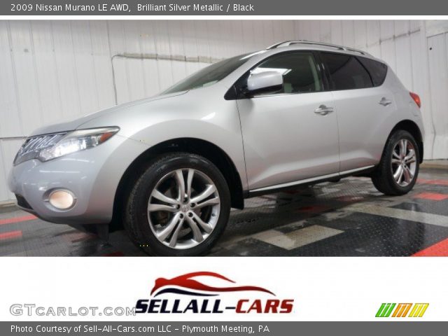 2009 Nissan Murano LE AWD in Brilliant Silver Metallic