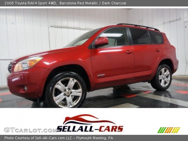 2006 Toyota RAV4 Sport 4WD in Barcelona Red Metallic