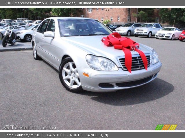 2003 Mercedes-Benz S 430 4Matic Sedan in Brilliant Silver Metallic