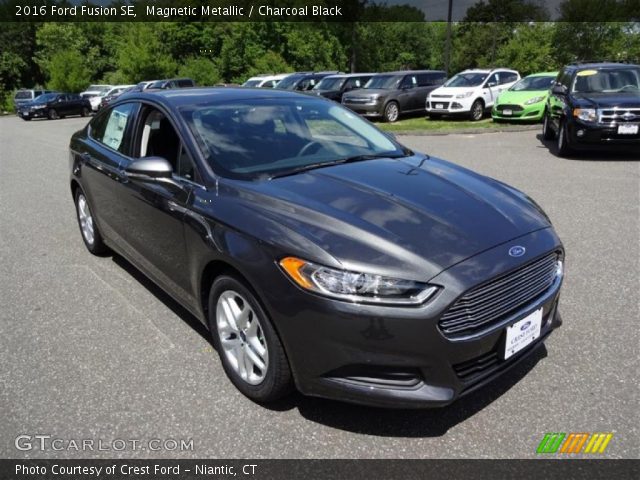 2016 Ford Fusion SE in Magnetic Metallic