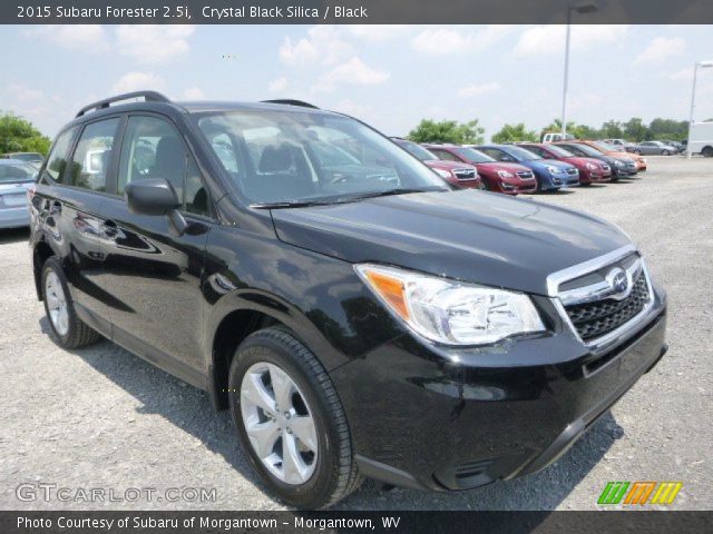 2015 Subaru Forester 2.5i in Crystal Black Silica