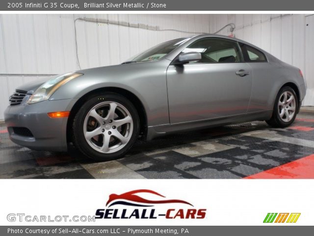 2005 Infiniti G 35 Coupe in Brilliant Silver Metallic