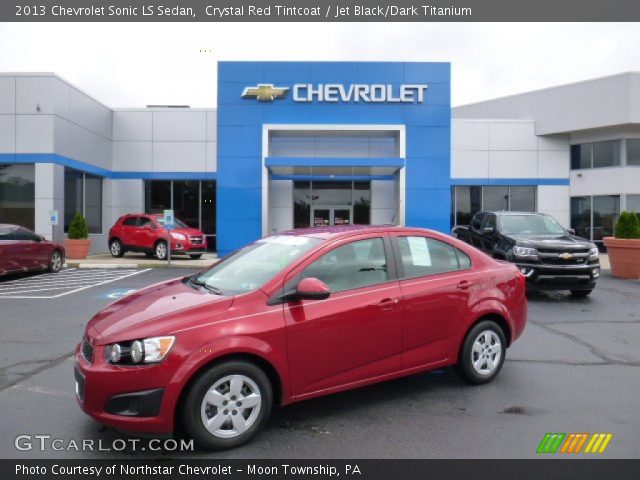 2013 Chevrolet Sonic LS Sedan in Crystal Red Tintcoat