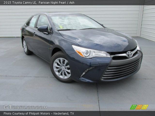 2015 Toyota Camry LE in Parisian Night Pearl
