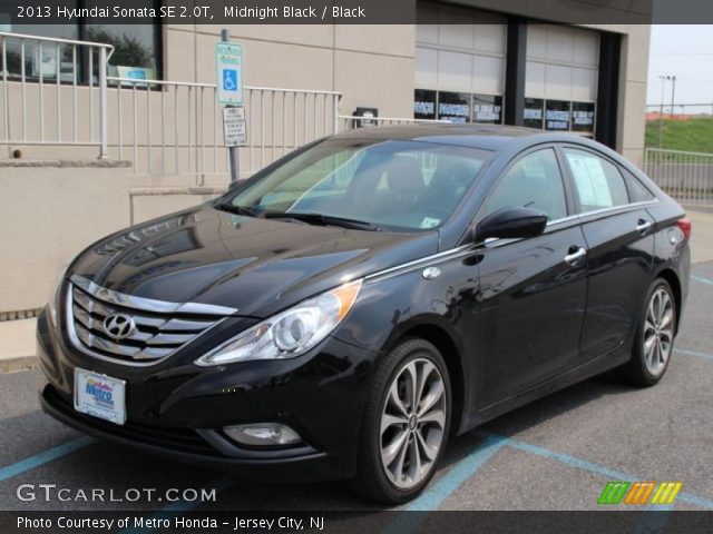 2013 Hyundai Sonata SE 2.0T in Midnight Black