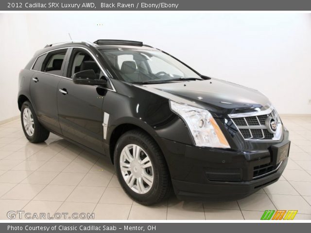 2012 Cadillac SRX Luxury AWD in Black Raven