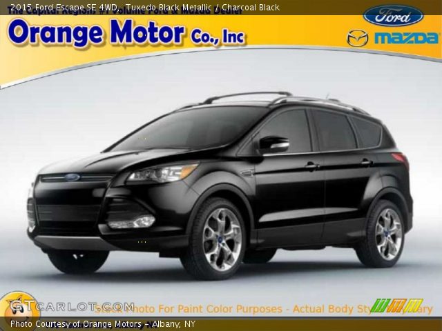 2015 Ford Escape SE 4WD in Tuxedo Black Metallic