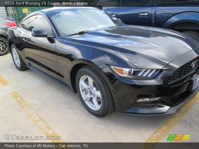 2015 Ford Mustang V6 Coupe in Black