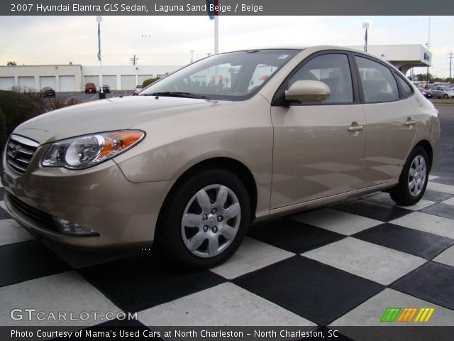2007 Hyundai Elantra GLS Sedan in Laguna Sand Beige