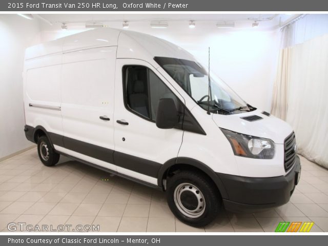 2015 Ford Transit Van 250 HR Long in Oxford White