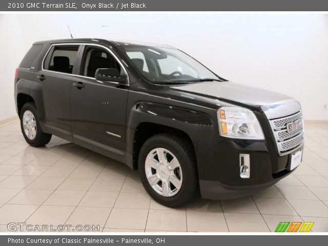 2010 GMC Terrain SLE in Onyx Black