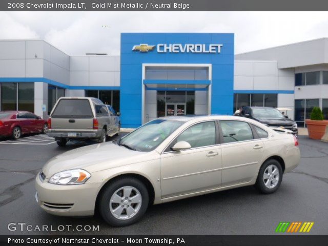 2008 Chevrolet Impala LT in Gold Mist Metallic