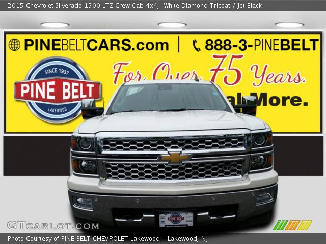 2015 Chevrolet Silverado 1500 LTZ Crew Cab 4x4 in White Diamond Tricoat