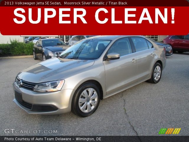 2013 Volkswagen Jetta SE Sedan in Moonrock Silver Metallic