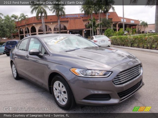 2013 Ford Fusion S in Sterling Gray Metallic