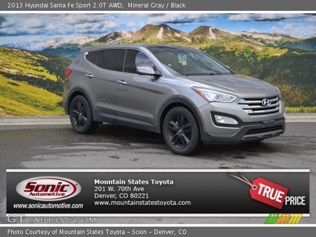 2013 Hyundai Santa Fe Sport 2.0T AWD in Mineral Gray