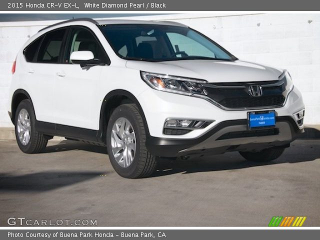 2015 Honda CR-V EX-L in White Diamond Pearl