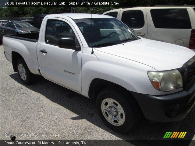 2008 Toyota Tacoma Regular Cab in Super White