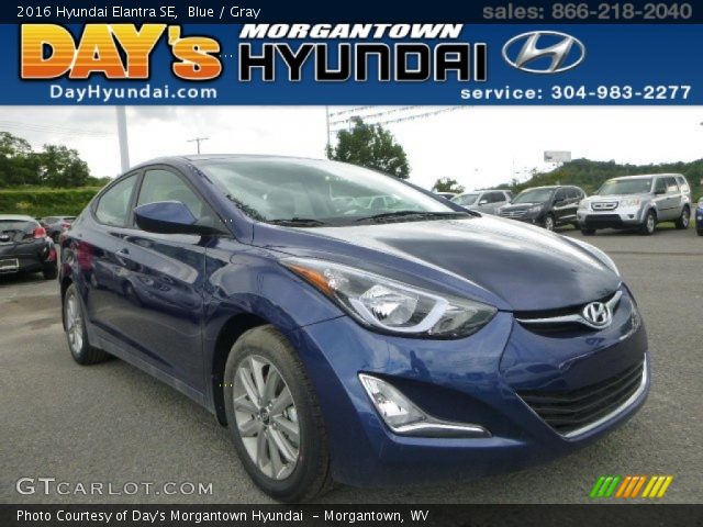 2016 Hyundai Elantra SE in Blue