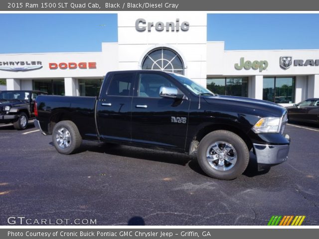 2015 Ram 1500 SLT Quad Cab in Black