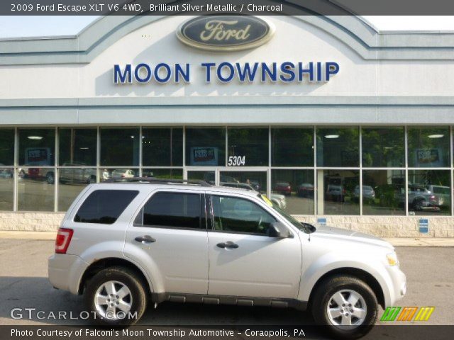 2009 Ford Escape XLT V6 4WD in Brilliant Silver Metallic